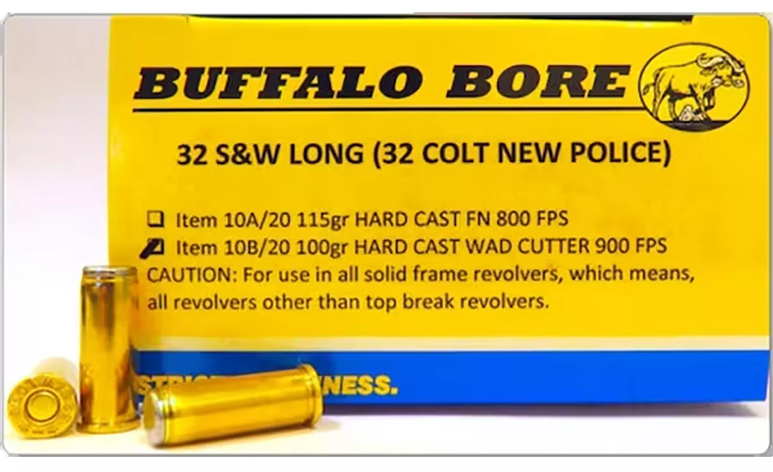 Buffalo Bore Ammunition 18D20 Buffalo-Barnes Strictly Business 500 S&W Mag 375gr Barnes VOR-TX XPB Lead-Free 20 Rd Box - Box or Case