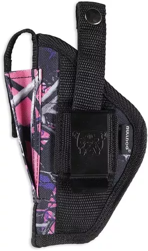 Bulldog FSN3MDG ExtremeOWB Muddy Girl Camo Nylon Belt Loop/Clip Fits Taurus Millennium Fits 2.50-3.75" Barrel Ambidextrous