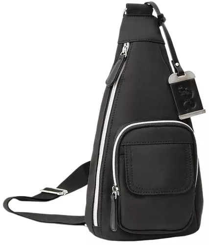 BULLDOG SLING BAG W/HOLSTER BLK