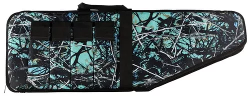 Bulldog SRN1038 Extreme Tactical38" Muddy Girl Serenity Camo Water-Resistant Nylon, Black Trim, Tricot Lining, 4 External Velcro Mag Pouches, Soft Padding