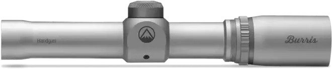 Burris 200229 HandgunNickel 2x20mm 1" Tube Plex Reticle