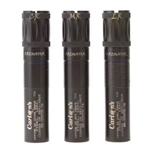 Carlson's Beretta Optima HP Cremator Non-Ported Choke Tube Mid Range Stainless Black
