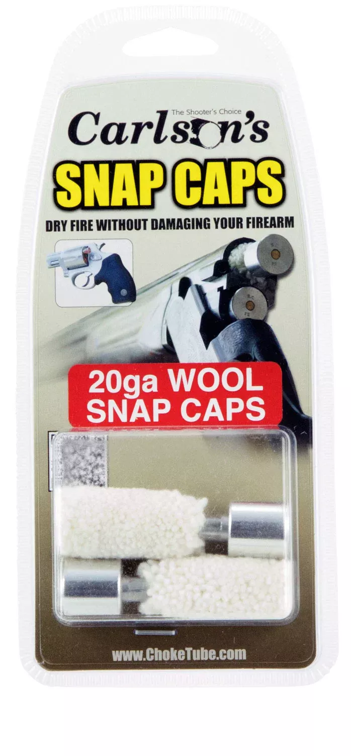 Carlson's Choke Tubes 00106 Snap Cap20Gauge 2Pack