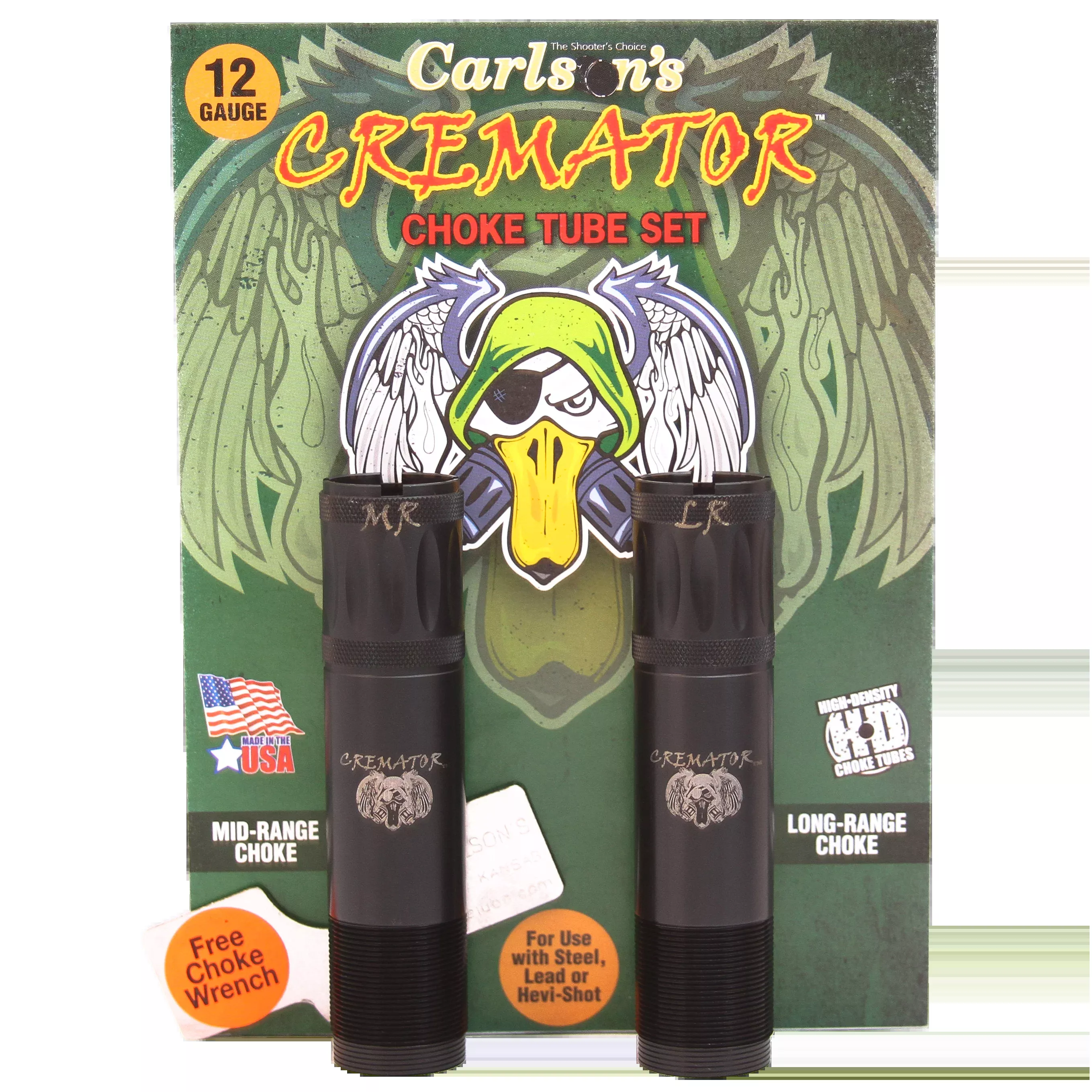 Carlsons 11622 Cremator 12 Gauge Invector Plus Mid/Long Range 2-Pack Non-Ported Choke Tubes