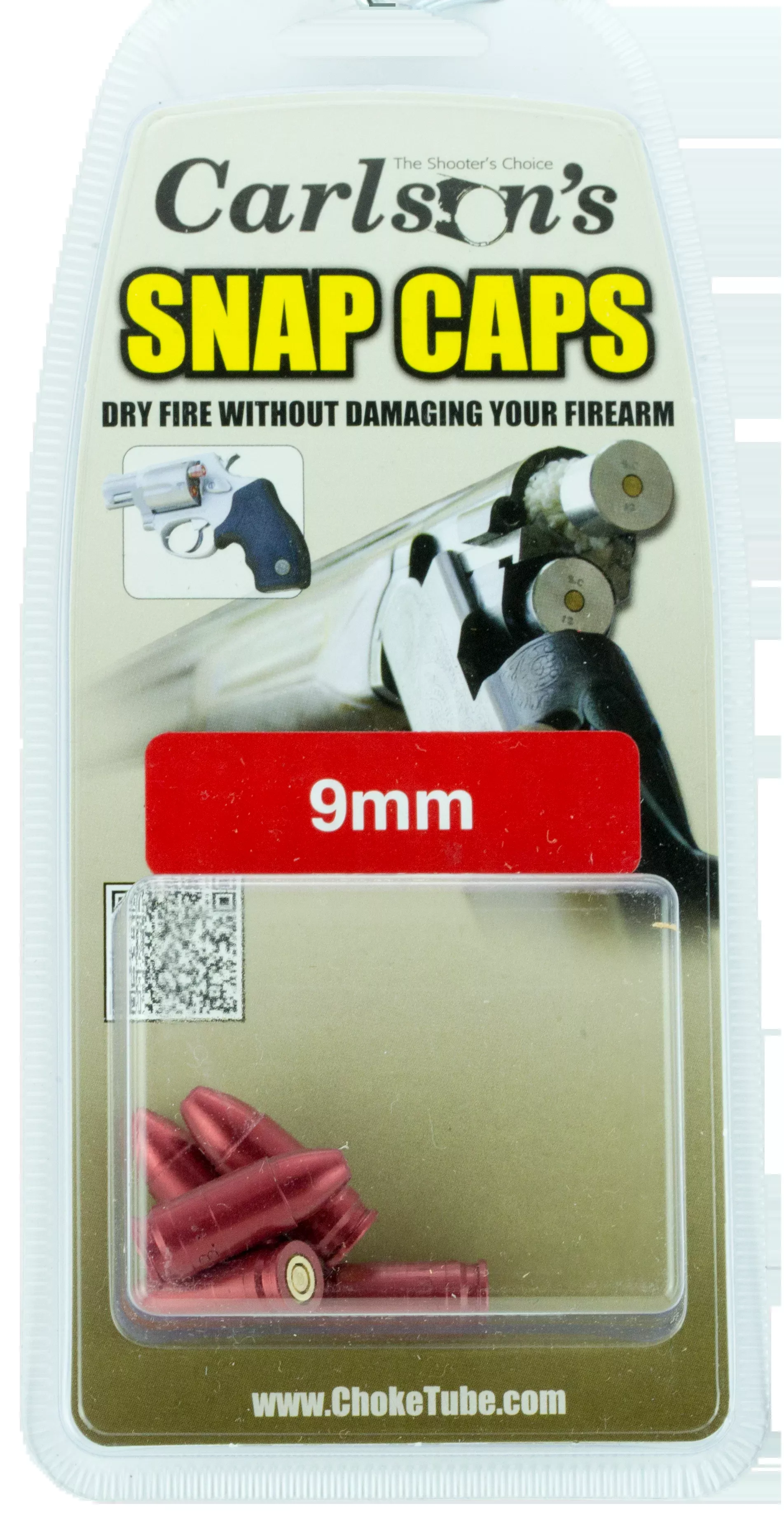 Carlsons Snap Cap 9mm Luger 5-Pack Spring Loaded Striking