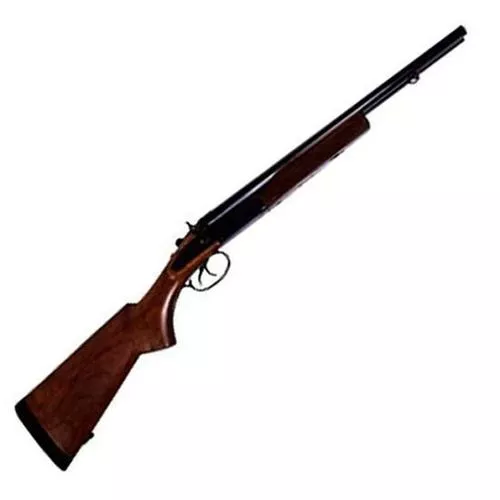 Century International Arms Side By Side Shotgun 20 Gauge 20" Barrels 2 Rounds 3" Chamber Wood Stock Blued