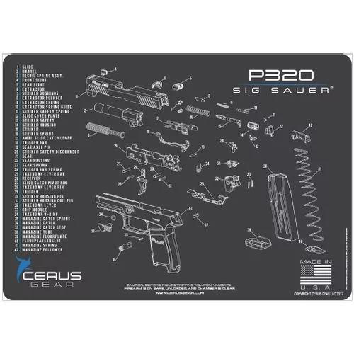Cerus Gear Sig Sauer P320 Schematic Promat
