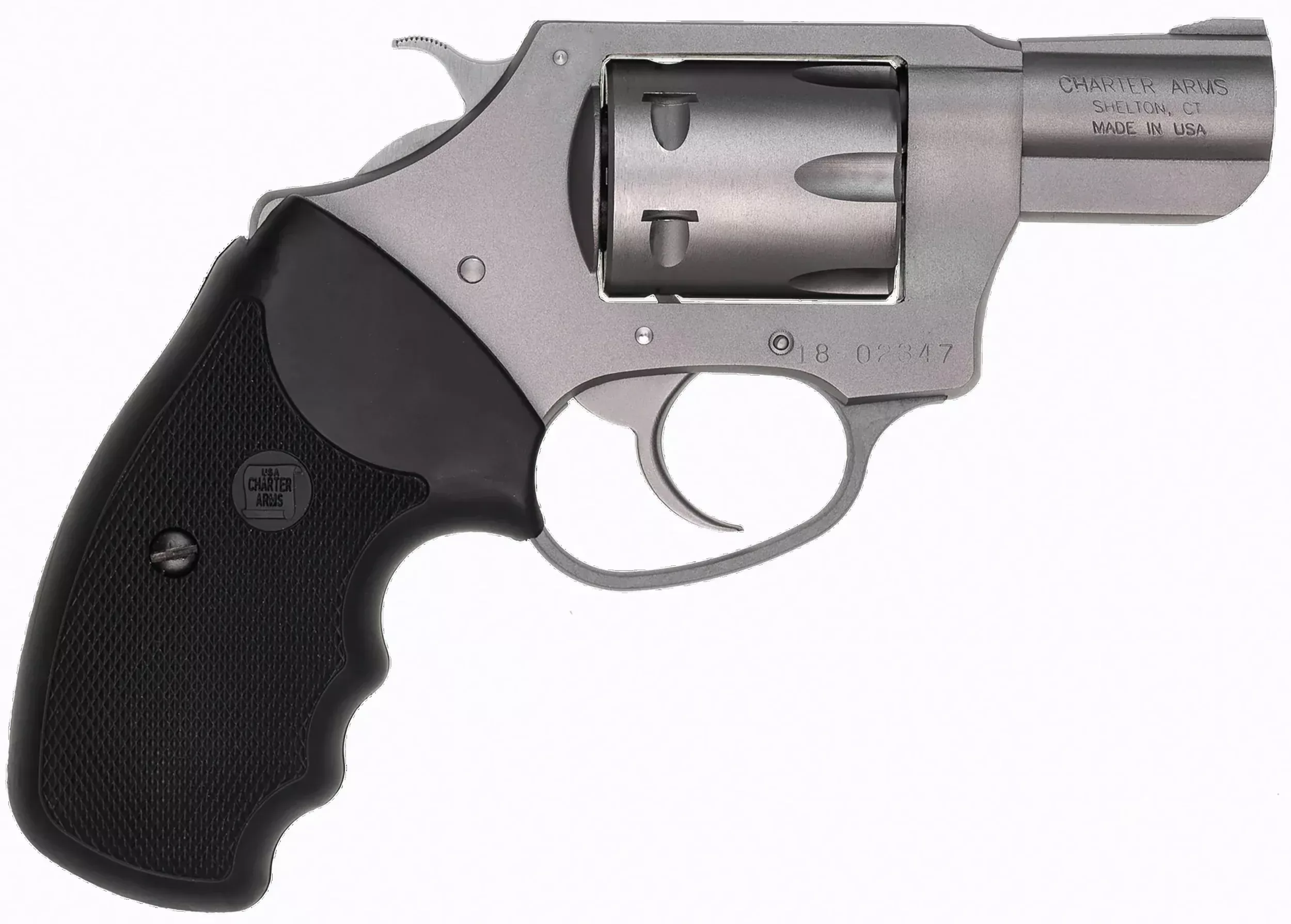 Charter Arms Pathfinder 22 WMR 2" 8-Shot DA/SA Revolver - Stainless/Aluminum