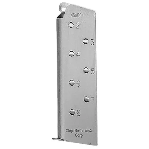 CMC Products 14110 1911 Match Grade45 ACP 1911 Government 8rd Stainless Detachable