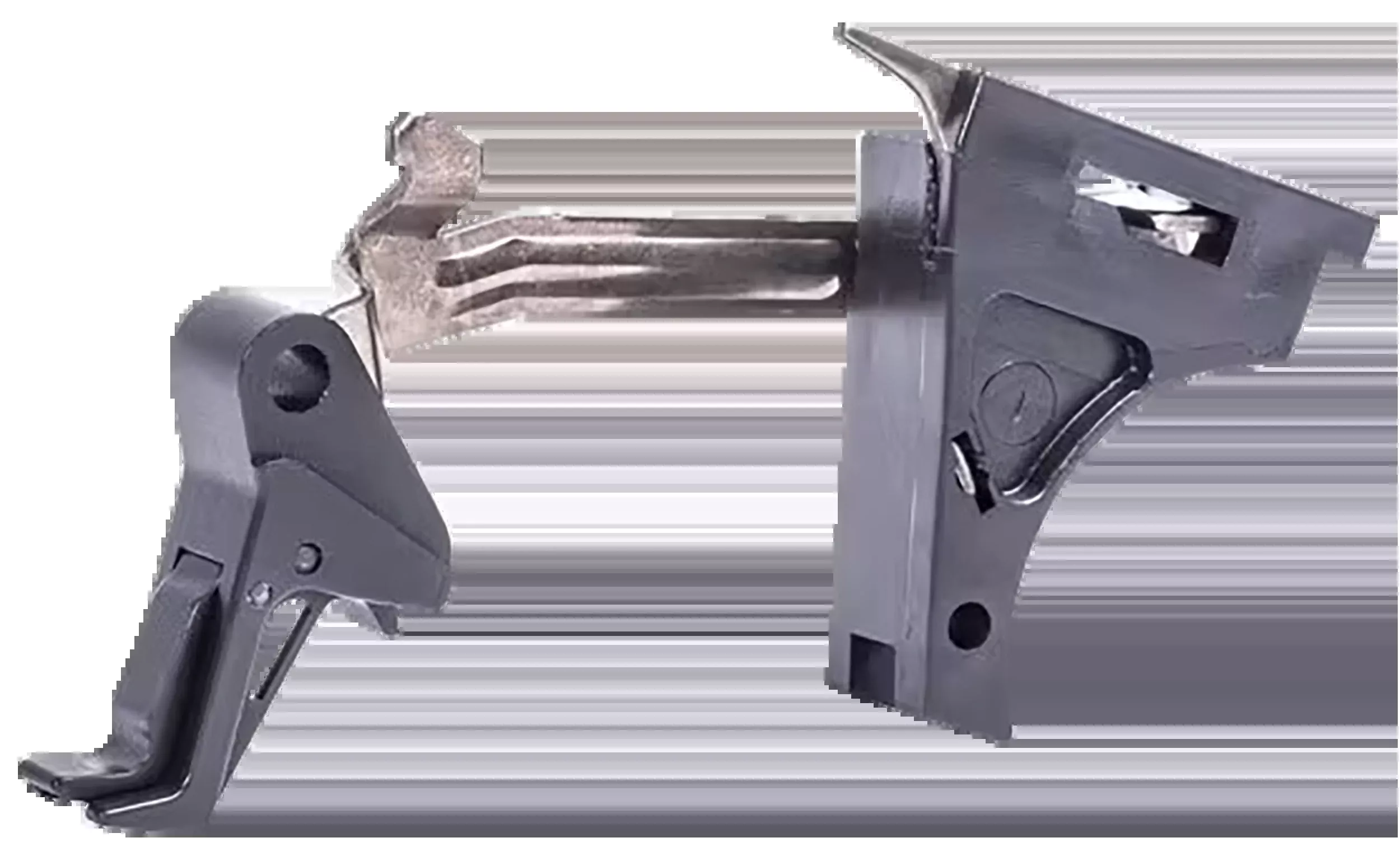 CMC Triggers 71701 Drop-In Flat Trigger Glock 17/19/26/34 Gen4 9mm Single-Stage 3-3.5 lbs - Black