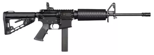 Colt Mfg AR6951 M4 Carbine 9mm Luger 32+1 16.10" Barrel, Black Rec/Barrel, A2 Flash Hider, Black 4 Position Collapsible Stock, Black Polymer Grip