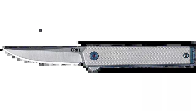 Columbia River CRKT CEO Microflipper Folding Knife, Drop Point 2.36 in Blade, 7081C