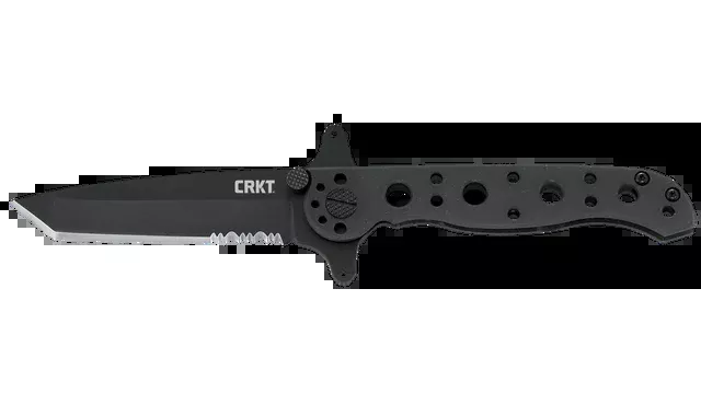 Columbia River CRKT M16-10KSFC Folding Knife, Tanto Triple Point Part Serrated Blade, M1610KSFC