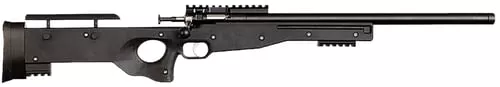Crickett KSA2150-BLK PrecisionFull Size 22 LR Single Shot 16.10" Blued Threaded Bull Barrel, Blued Crickettinny Rail Steel Receiver, Black Synthetic Adj LOP Stock