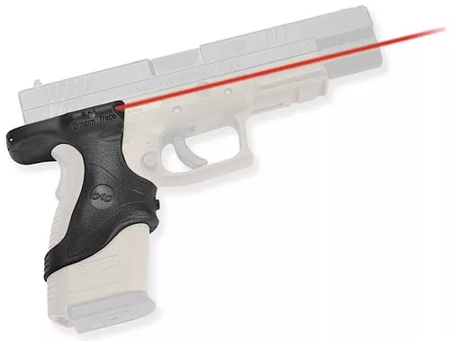 Crimson Trace 0120701 LasergripsFits Springfield XD, Red Laser Black Polymer