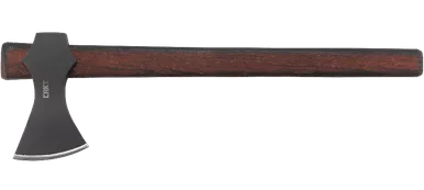 CRKT Freya Axe - 1055 Steel, Tennessee Hickory Wood Handle, 19" Overall, No Sheath