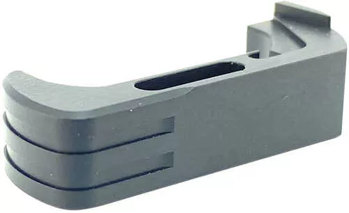 Cross Armory Magazine Catch Extended for Glock 17192223-2426272931-34 Gen4-5 Handgun 7075-T6 Aluminum Silver