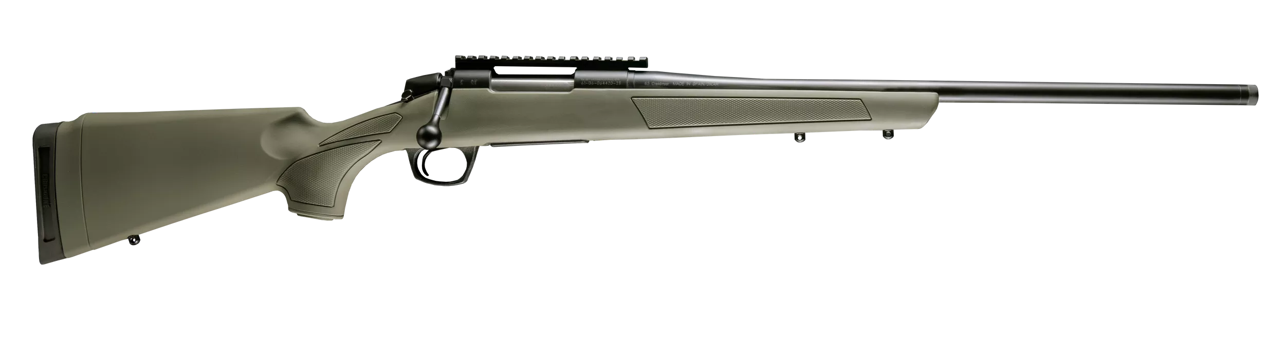 CVA CR3901G Cascade6.5 Creedmoor 4+1 22" Graphite Black Cerakote Steel Threaded Barrel & Receiver w/Picatinny Rail, OD Green Adj LOP Synthetic Stock