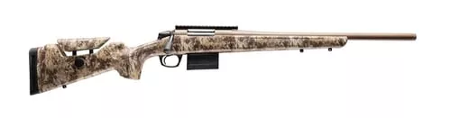 CVA CR4050 Cascade Varmint Hunter 204 Ruger 10+1 20" Flat Dark Earth Cerakote Threaded Barrel & Receiver w/Picatinny Rail, Krytek Highlander Adj Comb & LOP Synthetic Stock