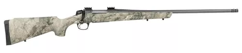 CVA CR6981 CascadeFull Size 300 Win Mag 3+1, 24" Sniper Gray Cerakote Steel Threaded Barrel, Sniper Gray Cerakote Steel Receiver, Exclusive Realtree Rockslide Fixed w/SoftTouch Stock, Right Hand