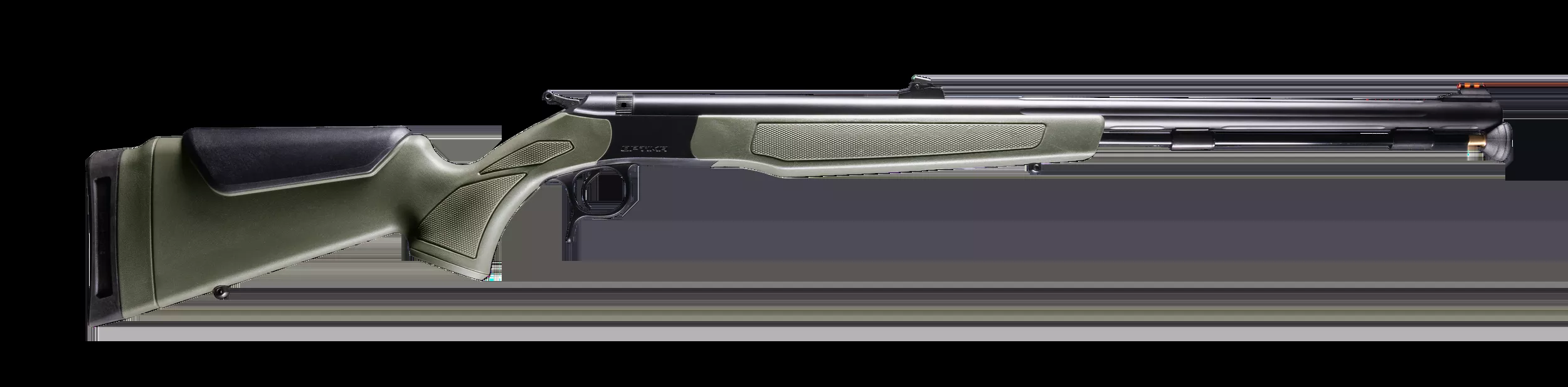 CVA PR2046NW Optima Northwest 50 Cal 26" Black Nitride Single Shot Barrel, Black Nitride Drilled & Tapped Stainless Steel Receiver, Adj Comb OD Green Synthetic Stock