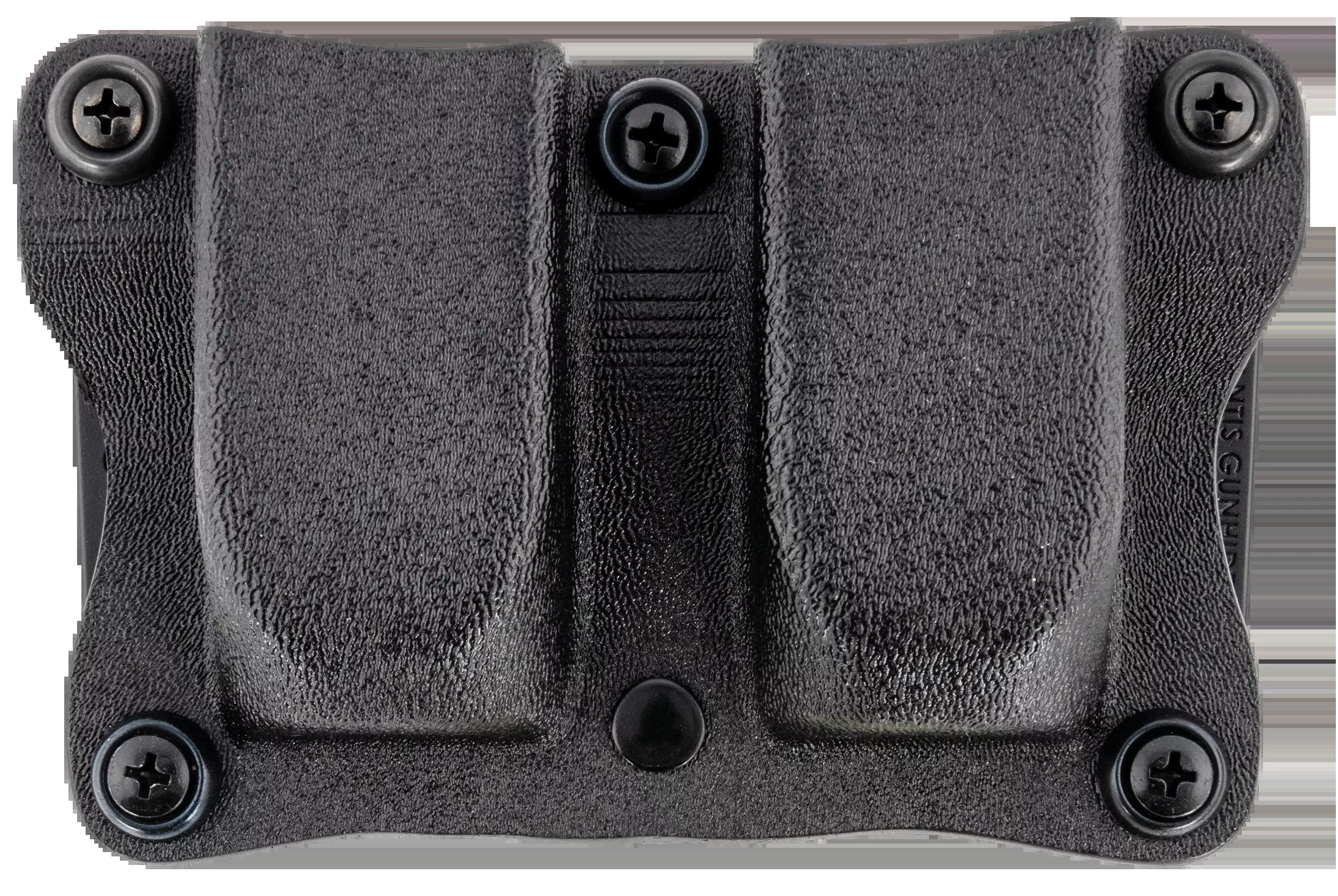 DeSantis Gunhide Quantico Double Mag Pouch OWB Kydex Belt Clip Sig P365 1.50" Belt Ambidextrous Black