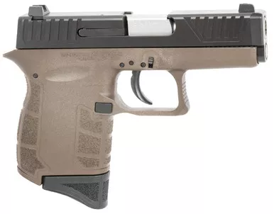 Diamondback DB0200P071 DB9 G4 9mm Luger Caliber with 3.10" Barrel, 6+1 Capacity, Midnight Bronze Finish Polymer Frame, Serrated Black Nitride Stainless Steel Slide & Polymer Grip