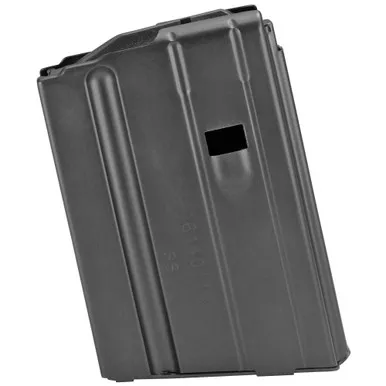 DURAMAG 7.62X39 AR Magazine - 10 Rounds, Fits AR Rifles, Stainless Steel, Black Anti-Tilt AGF Follower, Black