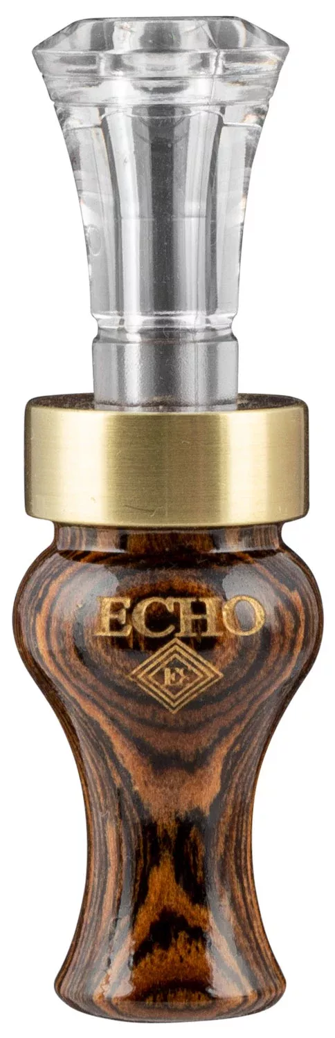 Echo Calls 90016 TimberDouble Reed Mallard Sounds Attracts Ducks Brown Bocote Timber