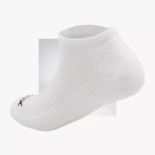 EcoSox Bamboo No Show Socks - Large 10-13 - White