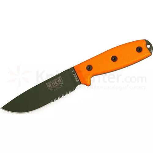 ESEE-4 Knife, Serrated Edge 2