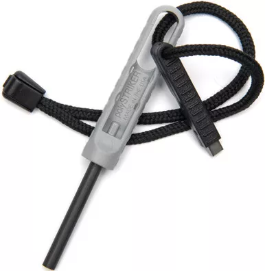 Exotac polySTRIKER - Gray - Ferrocerium Rod Fire Starter with Striker