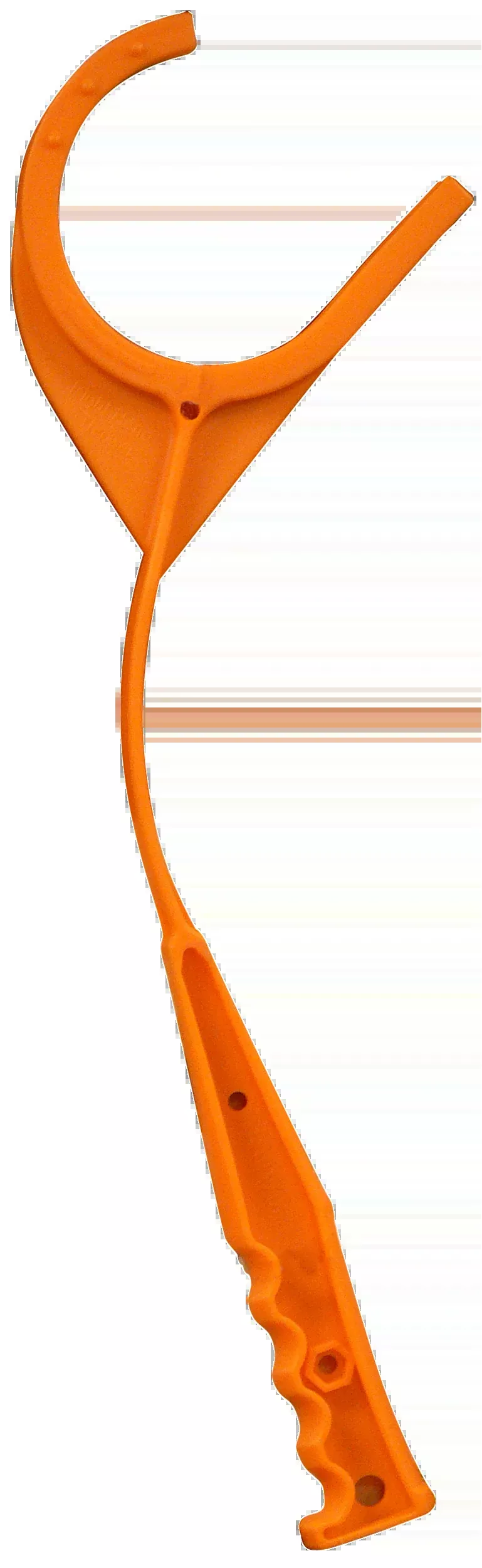 EZ-Aim 22701 Hand Held Clay Target Thrower Single Ambidextrous Orange