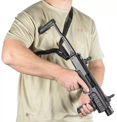 FAB Defense FX-BUNGEEB Tactical Single-Point Bungee Sling - Black