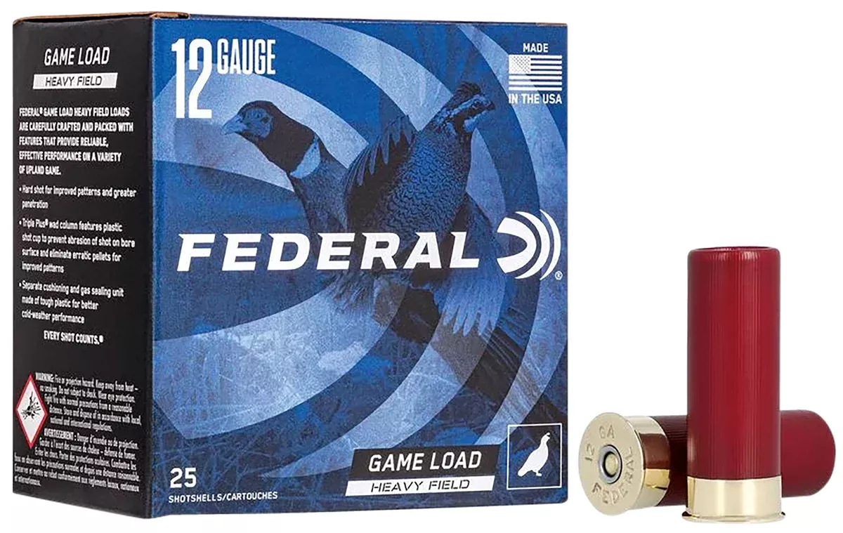 Federal H12575 Game-Shok Heavy Field 12Gauge 2.75" 1 1/4oz 7.5Shot 25 Per Box/10 Case