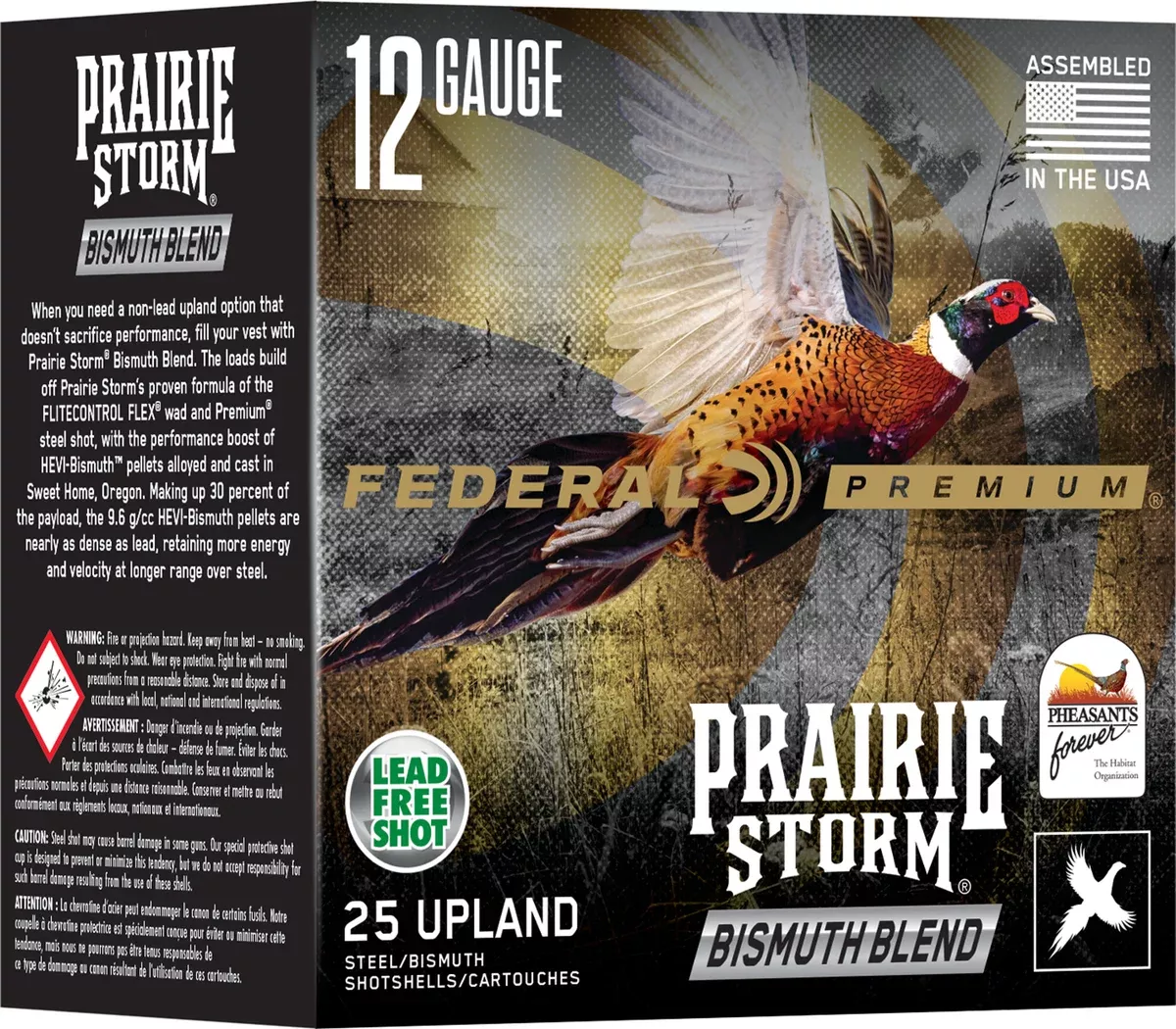 Federal PFBX14735 12 Gauge 2.75" 1 1/8 oz 25 Per Box/ 10 Case