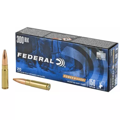 Federal PowerShok 300 Blackout 150 Grain Soft Point - 20 Round Box