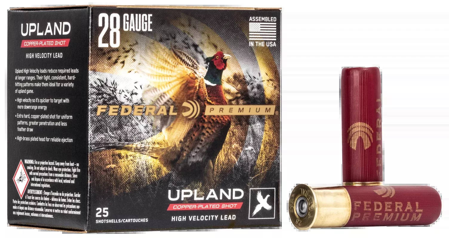 Federal Premium Wing-Shok High Velocity 28 Gauge 2.75 3/4 oz #6 Shot - Box or Case
