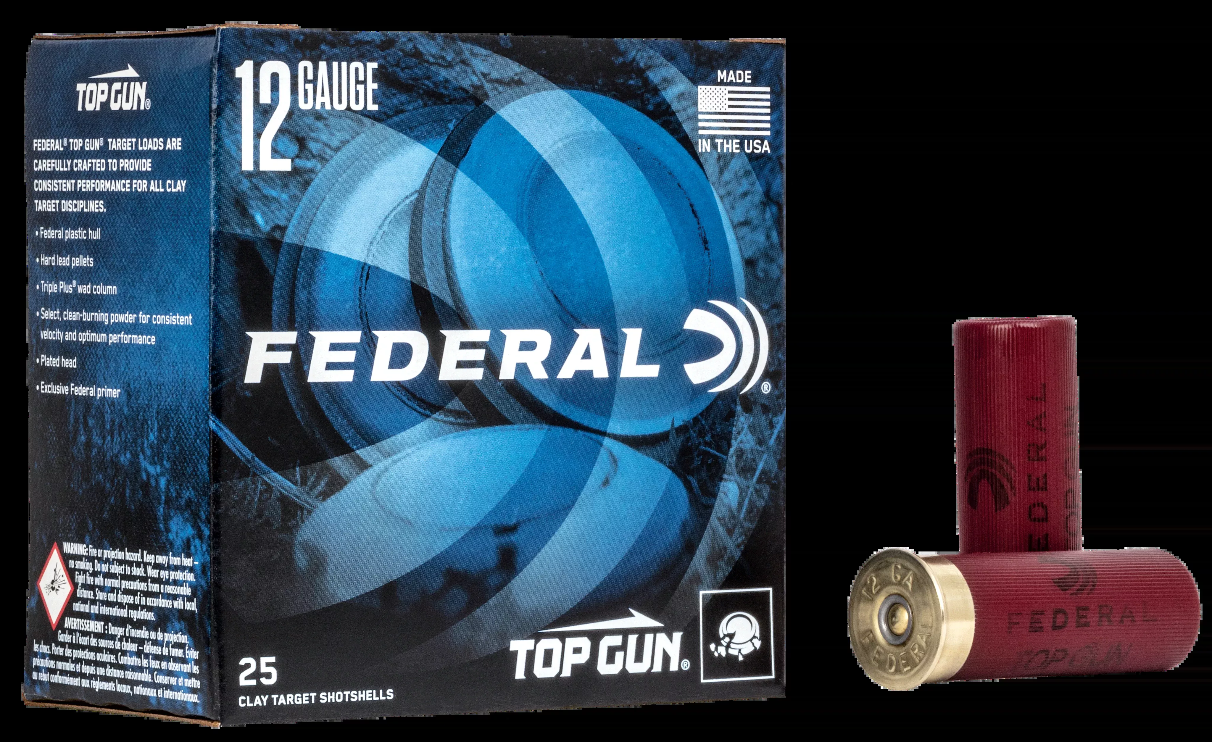 Federal Top Gun 12 Gauge 2.75" 1 oz 7.5 Shot - Box or Case