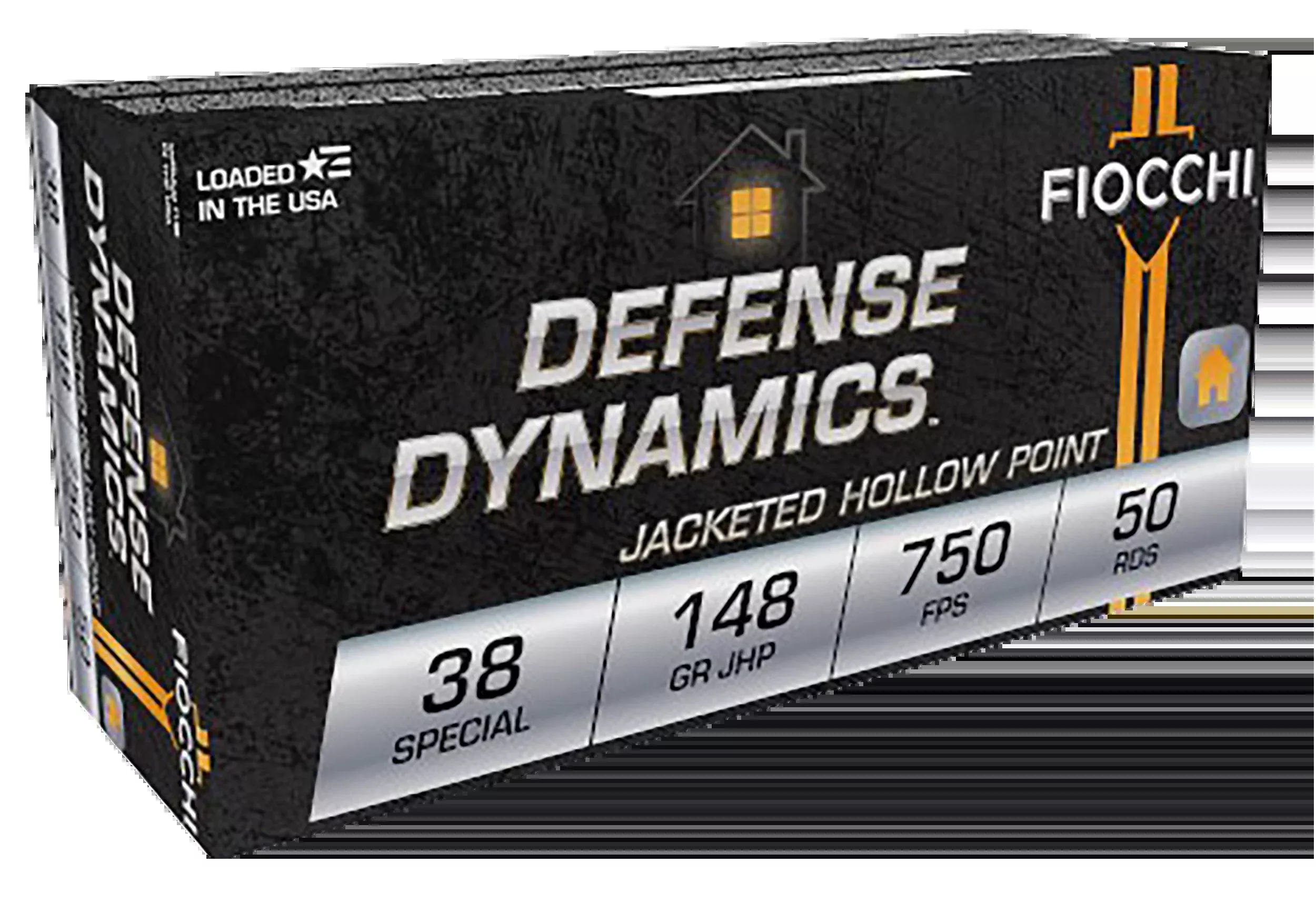Fiocchi Defense Dynamics 38 Special 148gr JHP - Box or Case