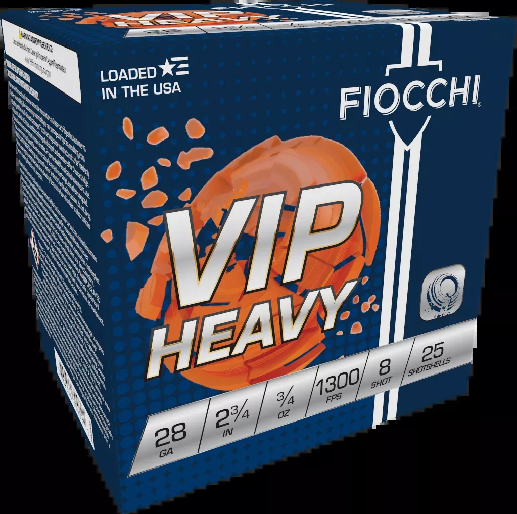 Fiocchi Exacta Target VIP Heavy 28 Gauge 2.75" 3/4 oz 8 Shot - Box or Case