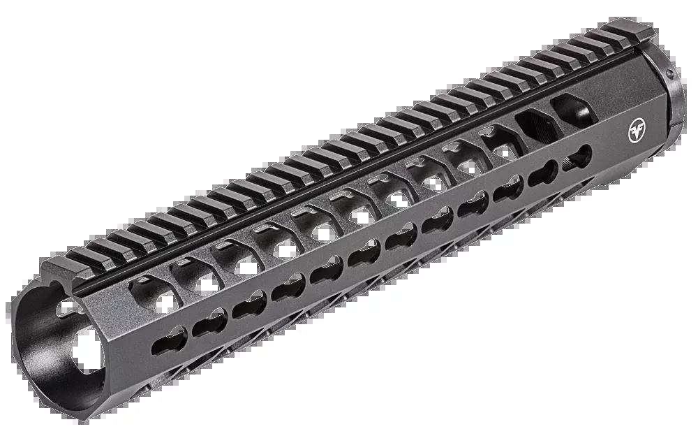 Firefield Edge 12in KeyMod Free-Float Handguard Rail, 6061-T6 Aluminum Matte Black FF34051