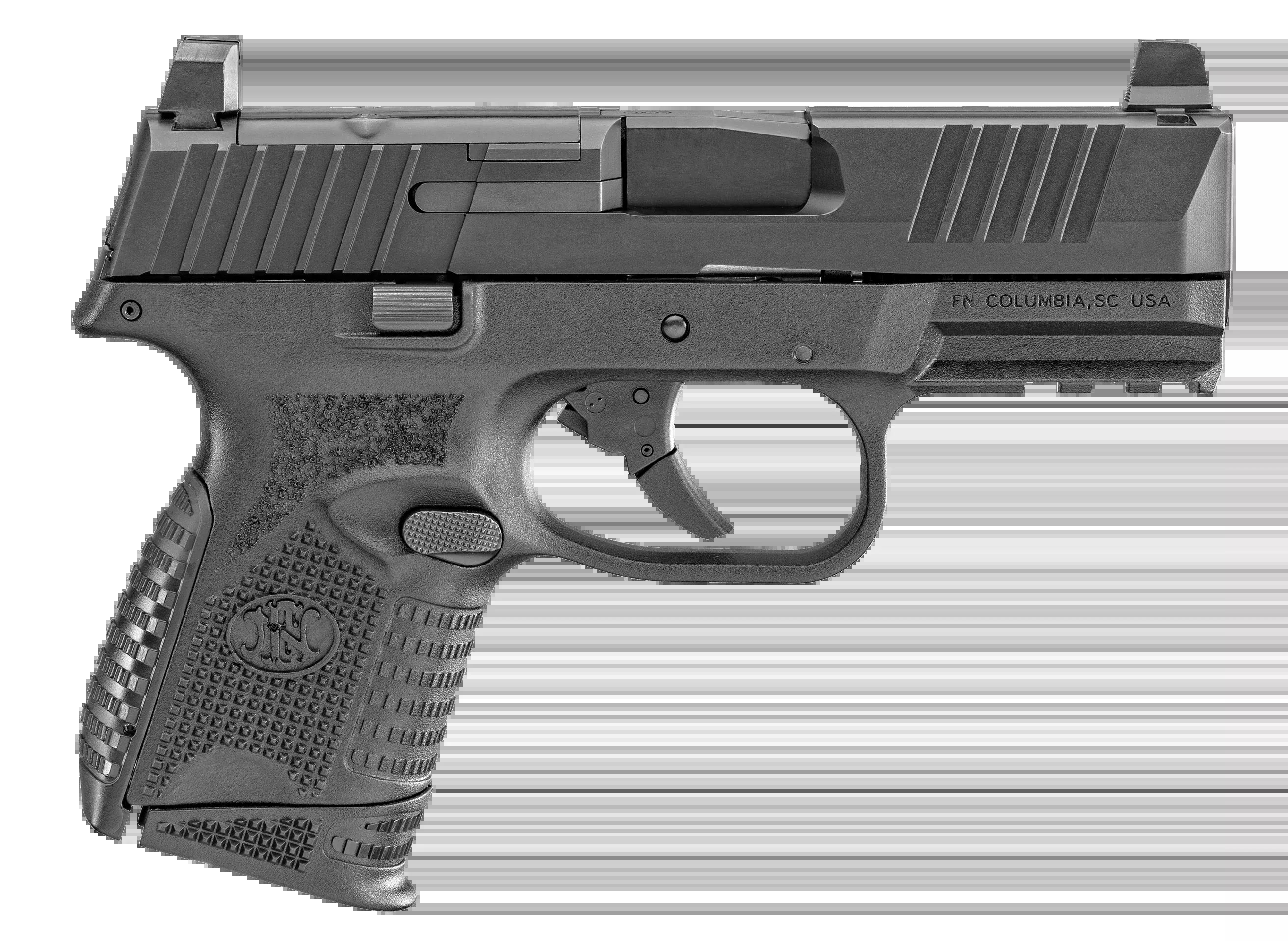 FN 509C MRD Compact 9mm Luger 3.70" 10+1 Striker-Fired Pistol