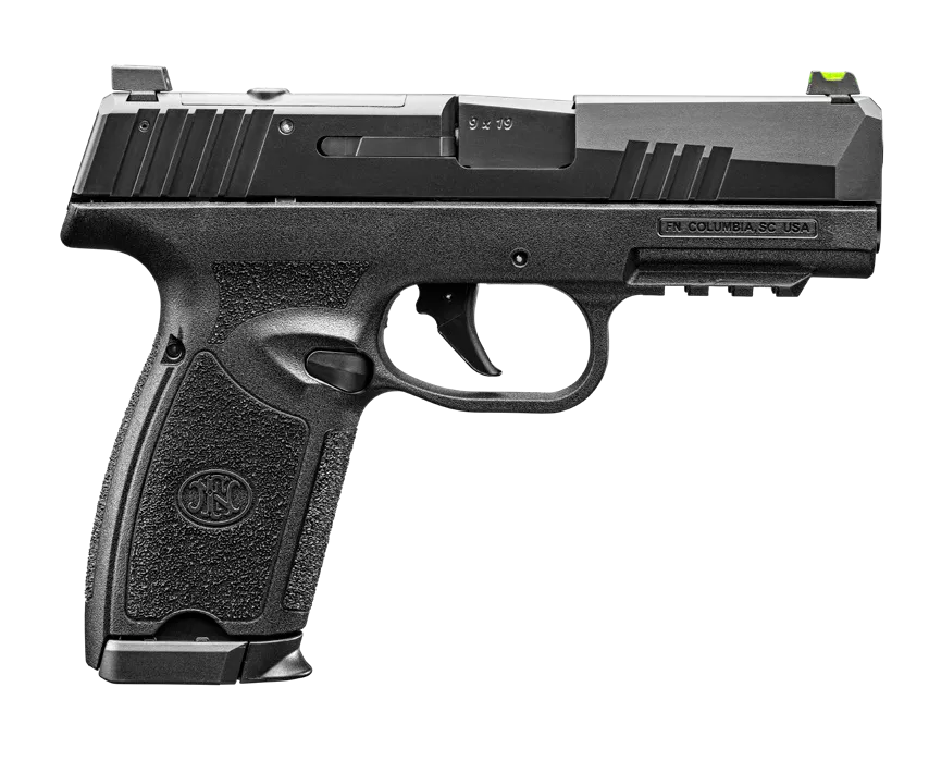 FN309 MRD 9mm Luger 20+1 3.80" Black Steel Barrel & Optic Ready/Serrated Slide, Black Polymer Frame w/Picatinny Rail, Textured Grip, RMSc/DPP Footprint, Ambidextrous