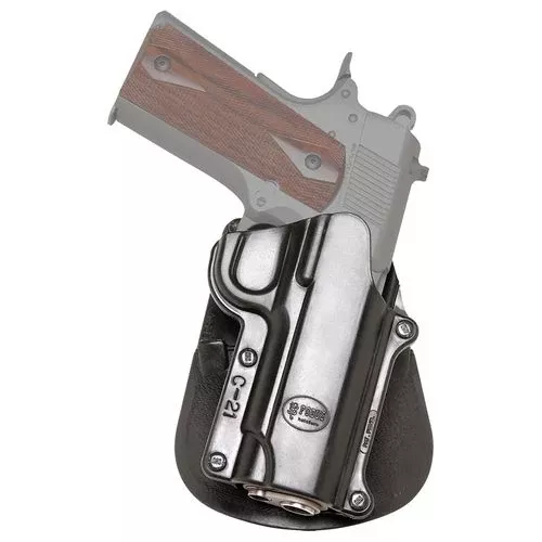 Fobus C21 StandardBelt Paddle 1911 Style, No Rail Plastic Black