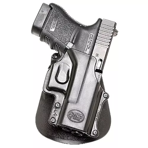 Fobus GL4 StandardBelt Paddle Fits Glock 29/30/39 Plastic Black