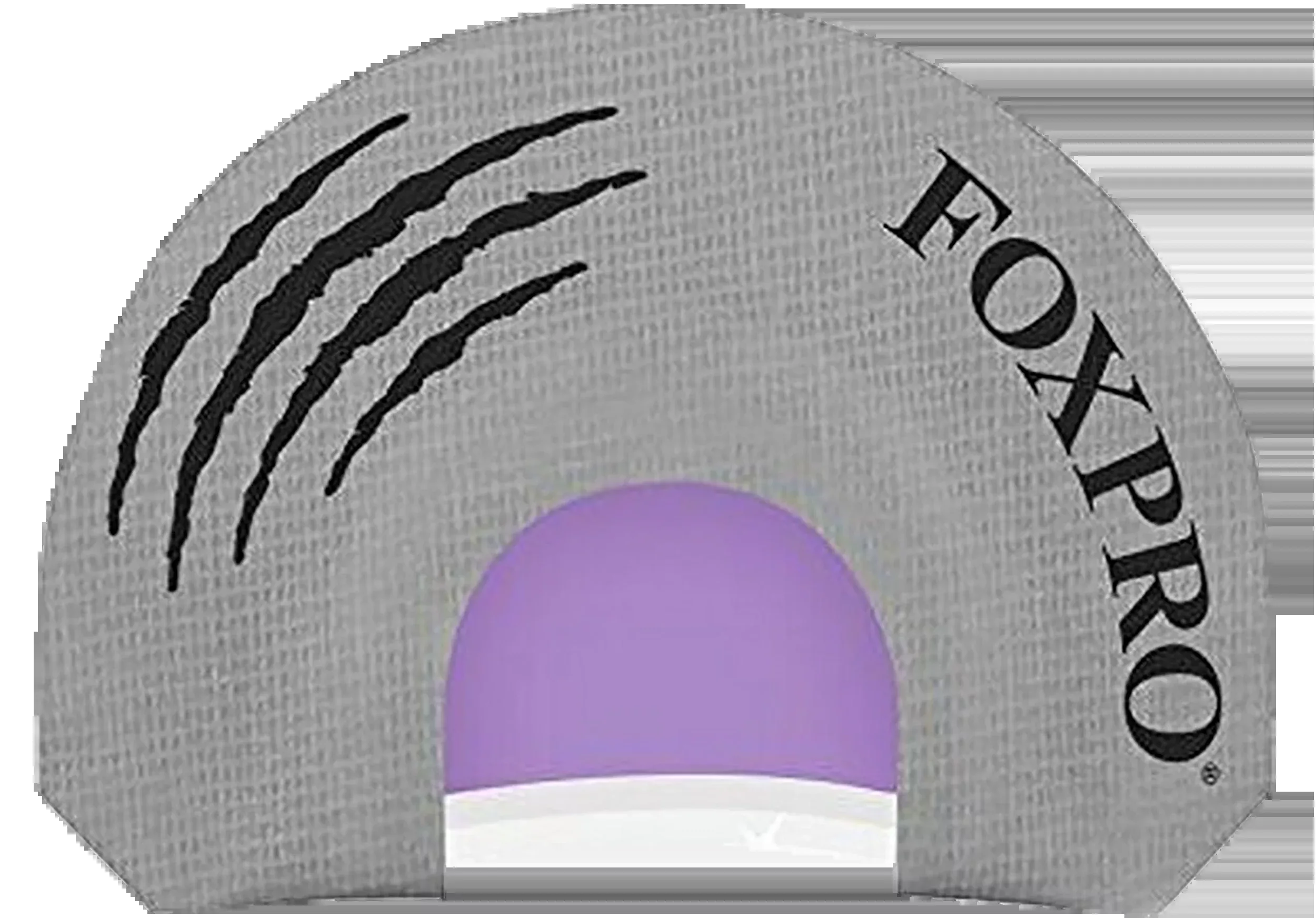 Foxpro Raccoon Diaphragm Predator Mouth Call - Triple Reed - Gray
