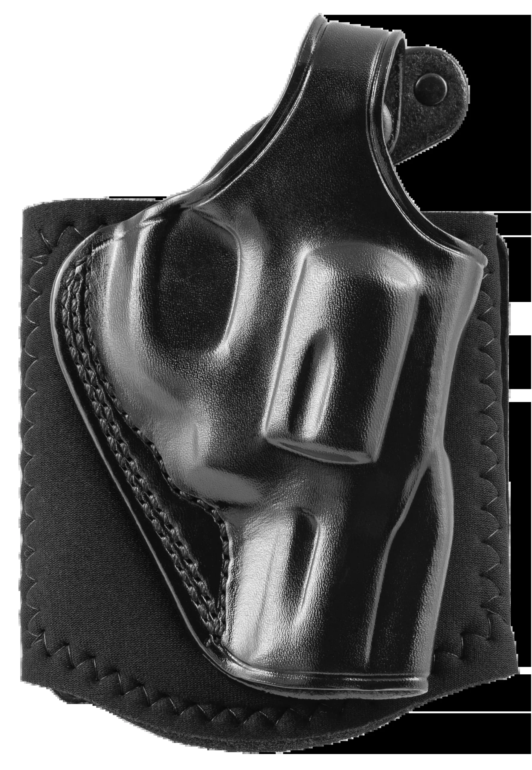 Galco Ankle Glove Leather Ankle Holster for Glock 26/27/33, Right Hand, Fits 13in Ankles AG286RB