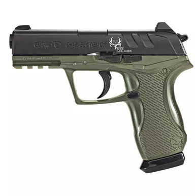 Gamo C-15 Bone Collector Blowback Dual Ammo Pistol - .177 BB/Pellet, Green 611139354