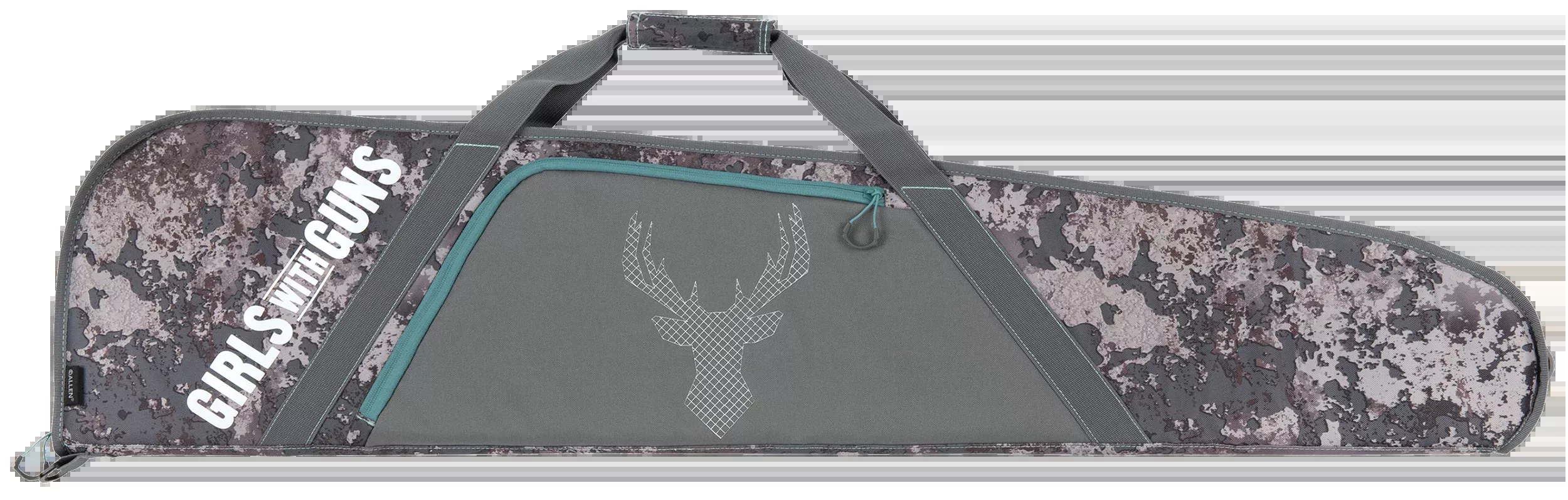 Girls With Guns Ten Point Dreams 46" Shade Camo Rifle Case - Locking Zipper